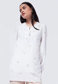 Balloon Sleeves Printed Tunic