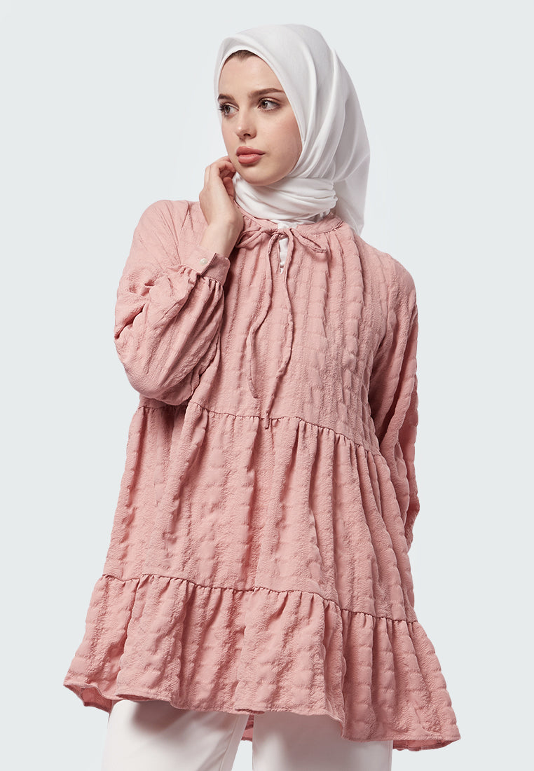 Tiered Long Sleeve Tunic