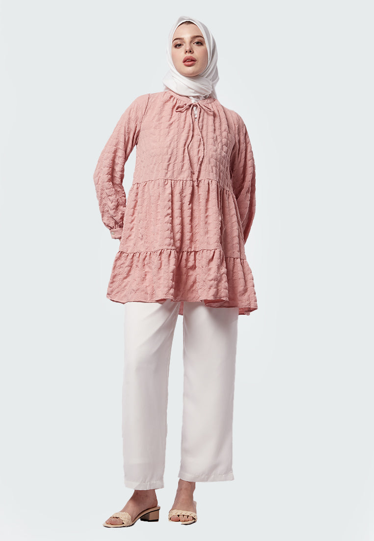 Tiered Long Sleeve Tunic
