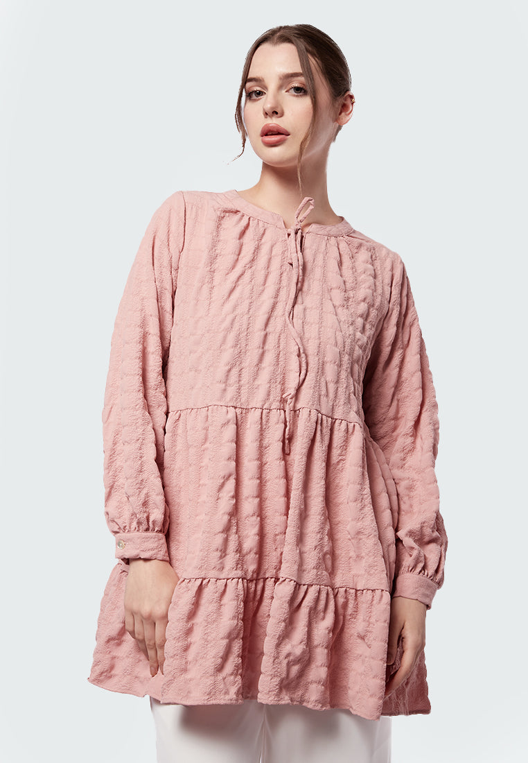 Tiered Long Sleeve Tunic