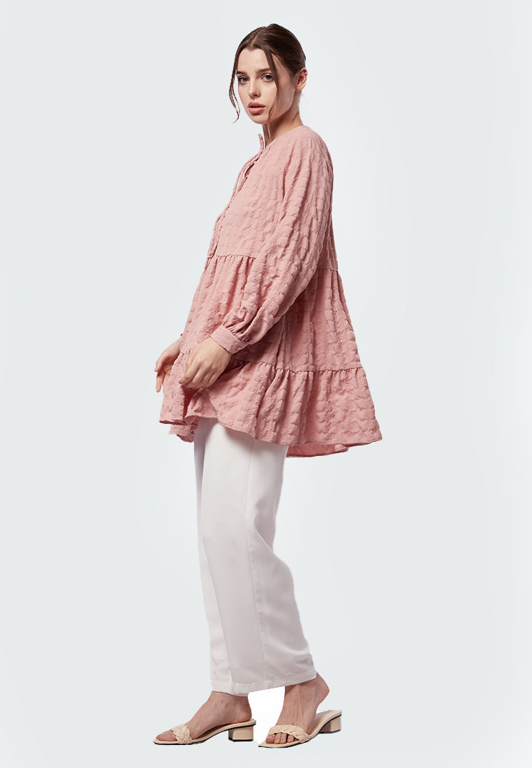 Tiered Long Sleeve Tunic