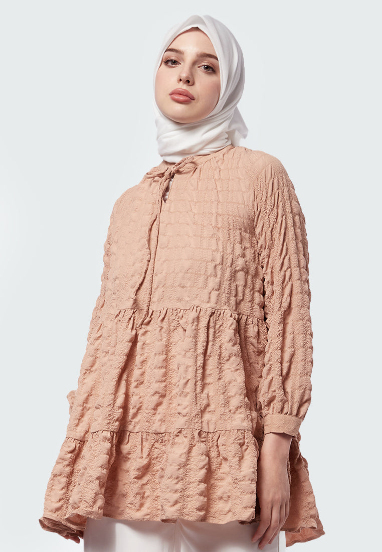 Tiered Long Sleeve Tunic