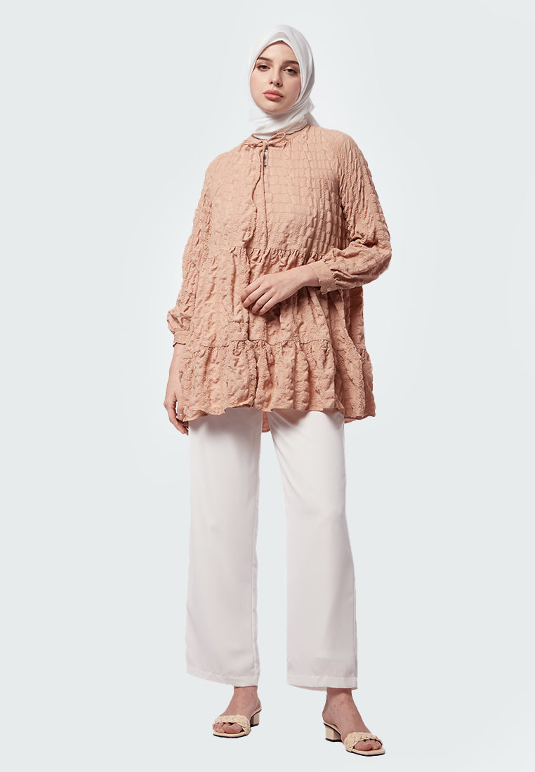 Tiered Long Sleeve Tunic