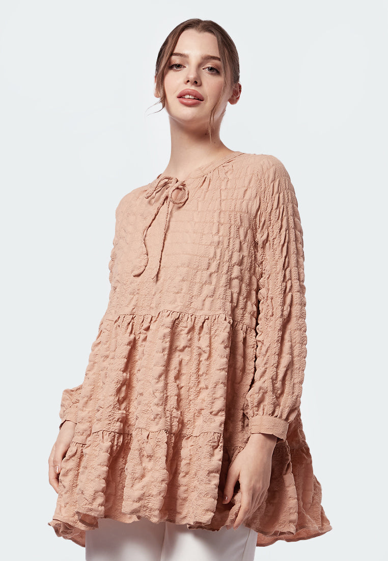 Tiered Long Sleeve Tunic