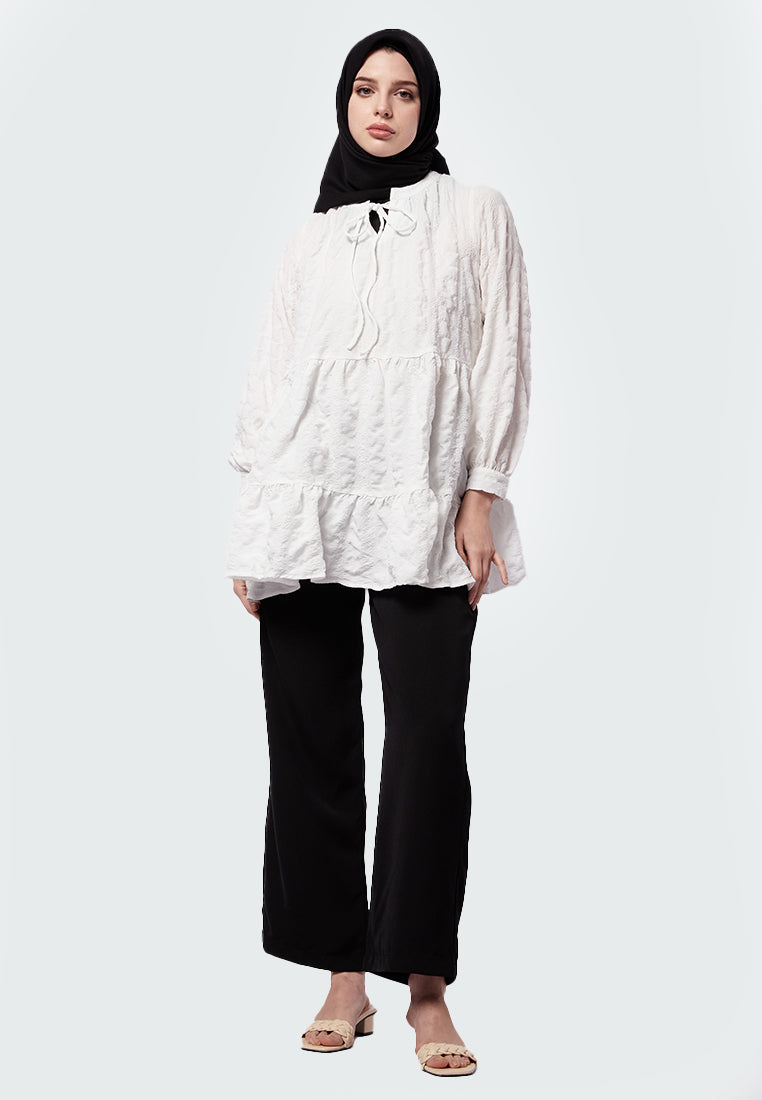 Tiered Long Sleeve Tunic