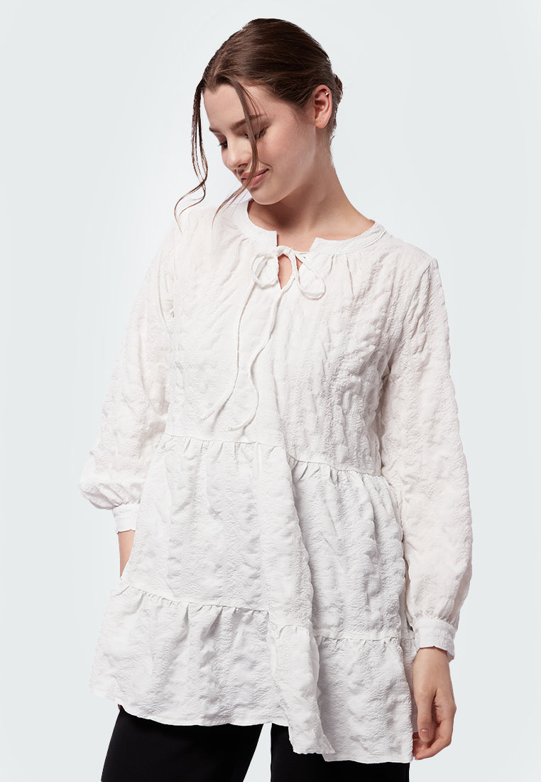 Tiered Long Sleeve Tunic