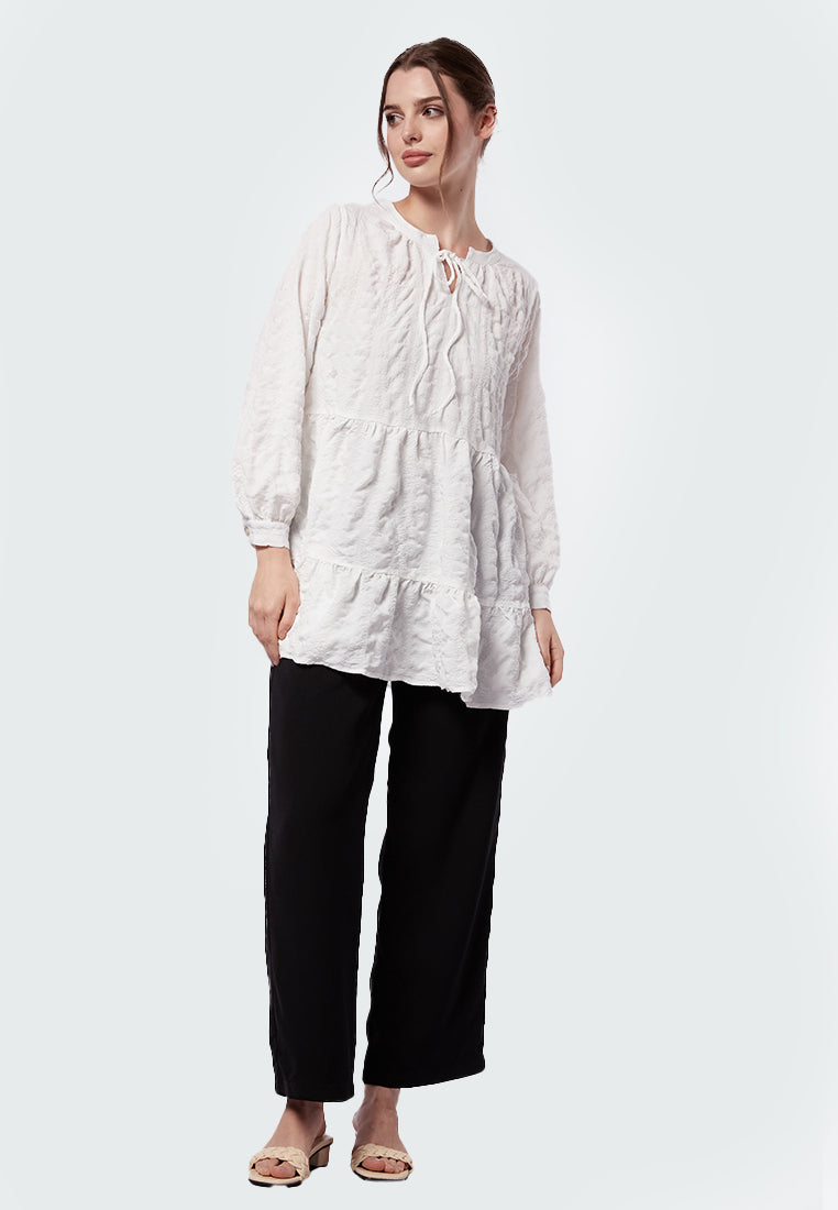 Tiered Long Sleeve Tunic