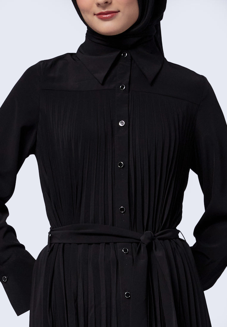 Pleated Long Sleeve Tunic