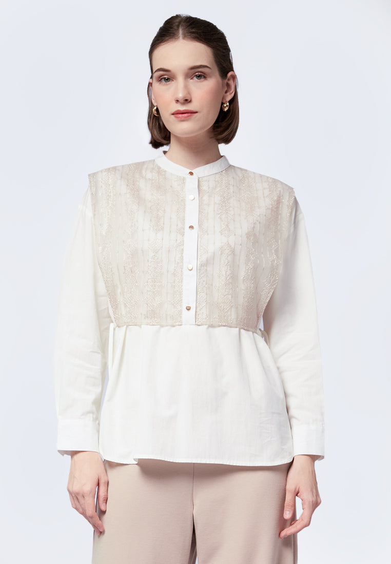 Soft Ties Lace Tunic