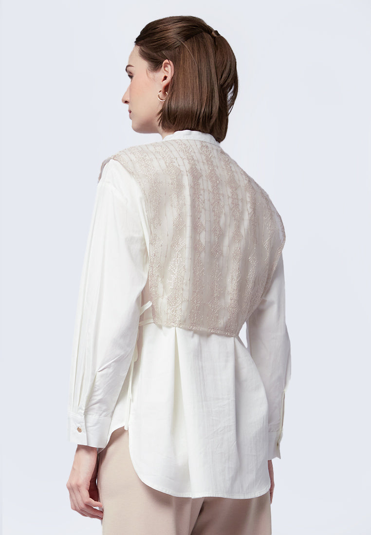 Soft Ties Lace Tunic