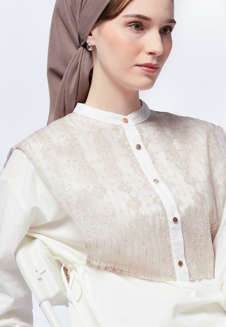 Soft Ties Lace Tunic