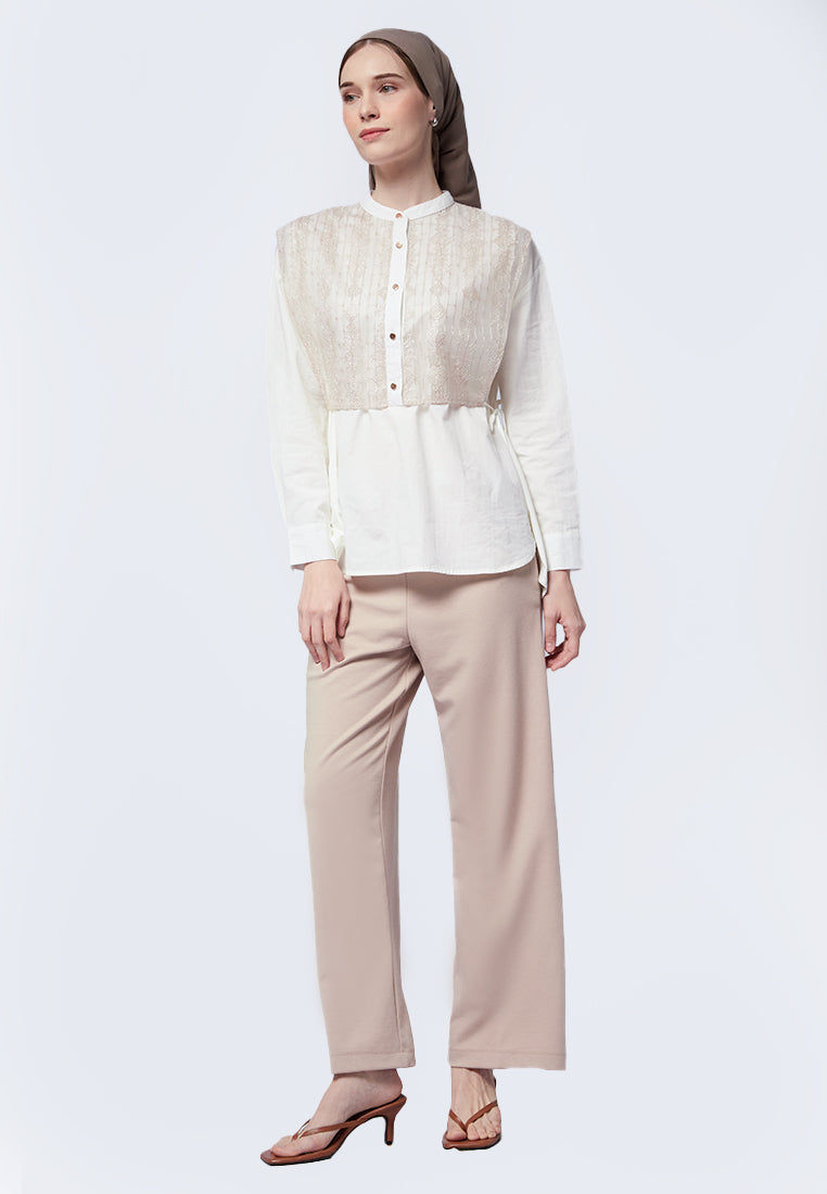 Soft Ties Lace Tunic