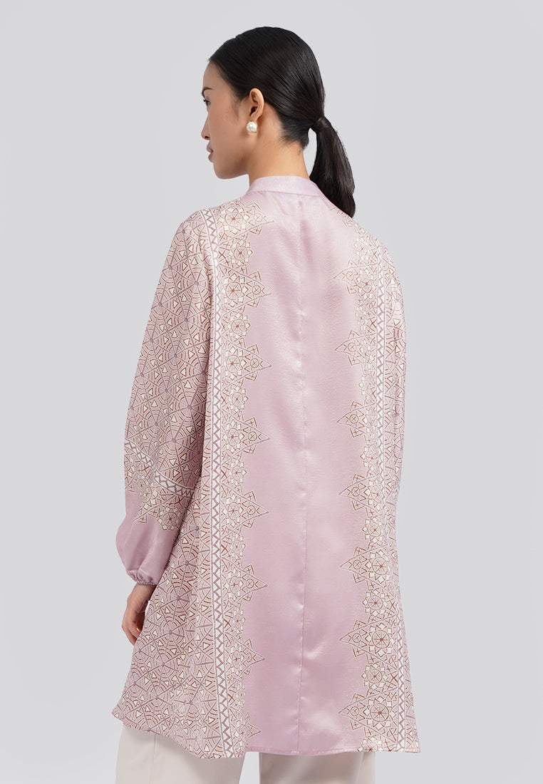 Executive x Khanaan Pleated Long Sleeve Tunic