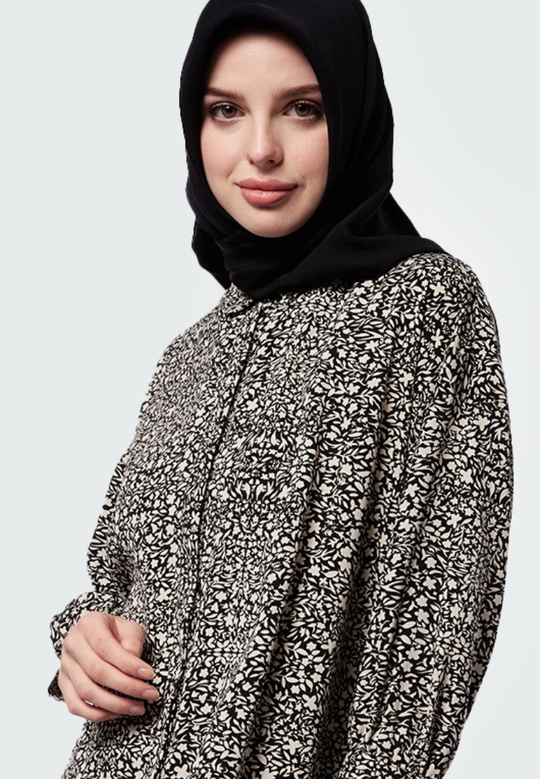 Executive x Jenahara Printed Long Sleeve Blouse