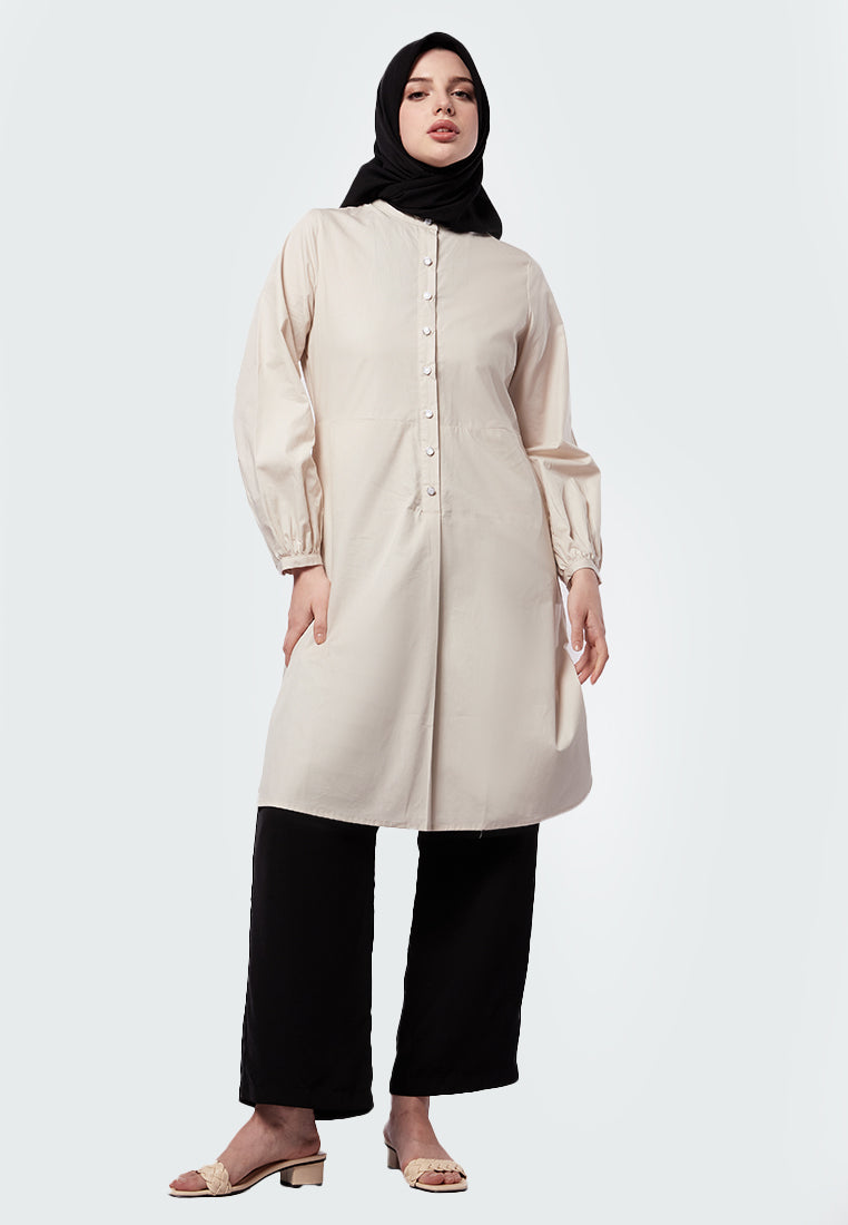 Executive x Jenahara Mandarin Collar Tunic