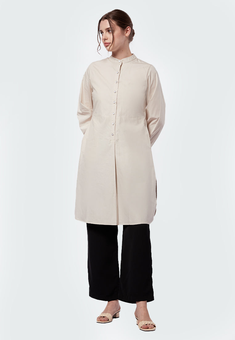 Executive x Jenahara Mandarin Collar Tunic