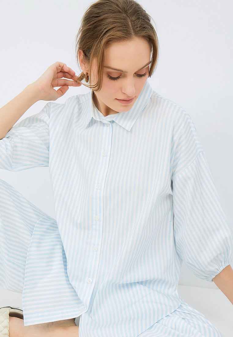 Balloon Sleeves Tunic