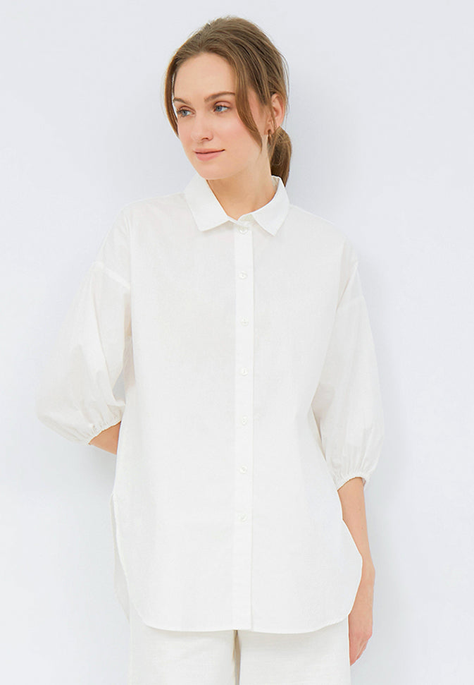 Balloon Sleeves Tunic