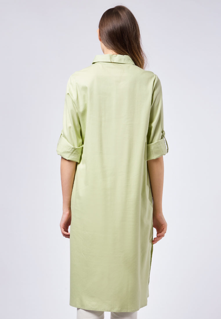 Long Sleeve Tunic with Slit