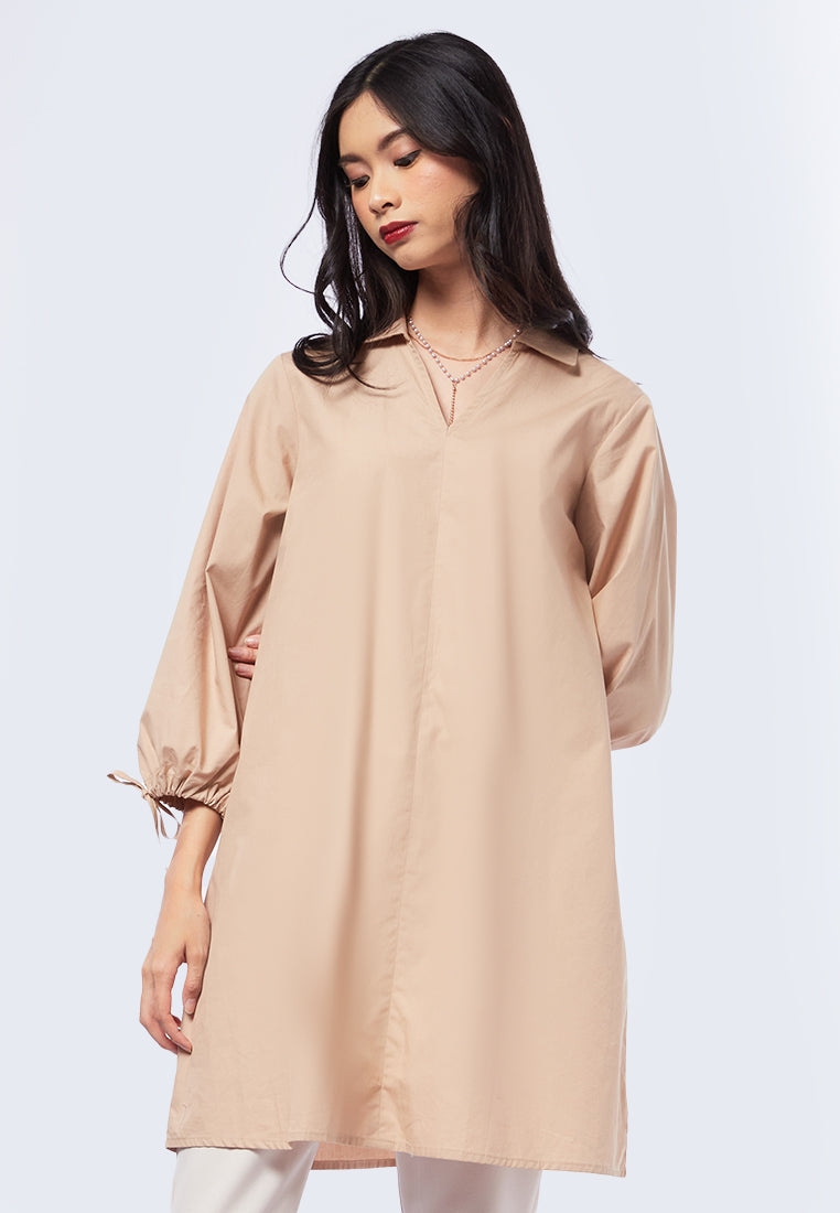 Drawstring Sleeve Tunic
