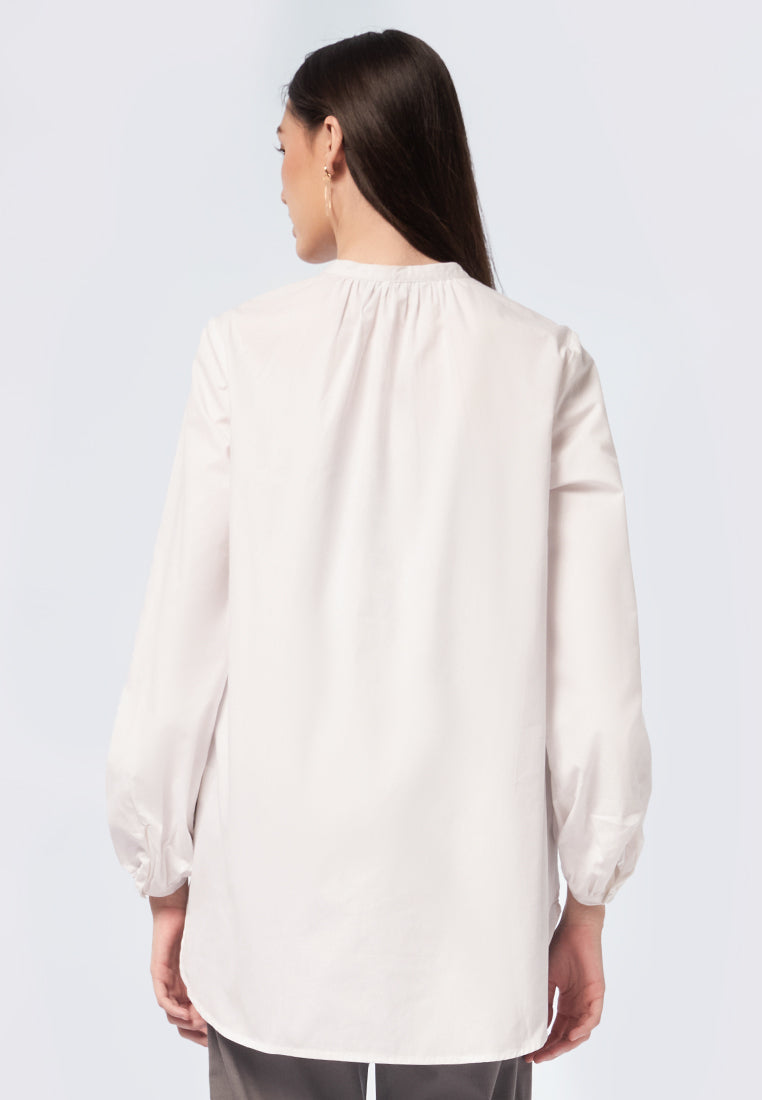 Basic Balloon Sleeve Tunic