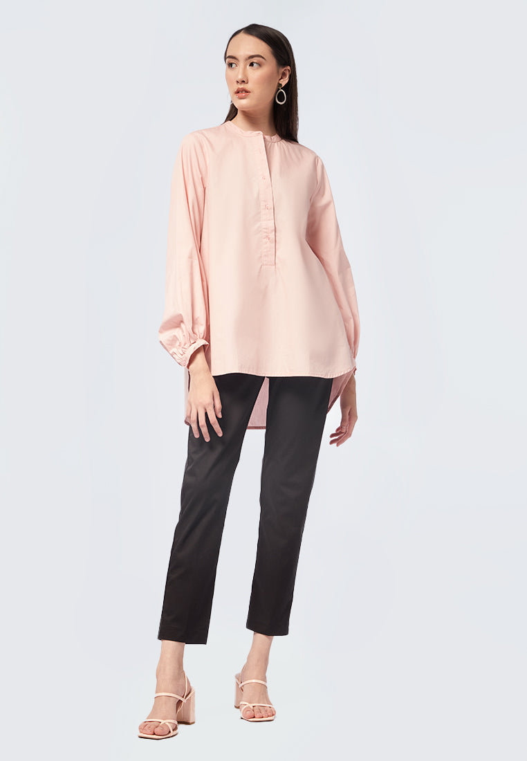 Basic Balloon Sleeve Tunic