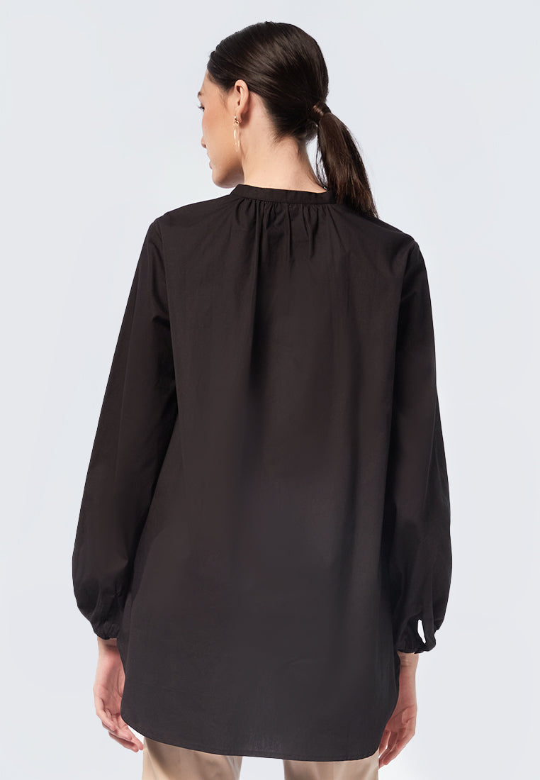 Basic Balloon Sleeve Tunic