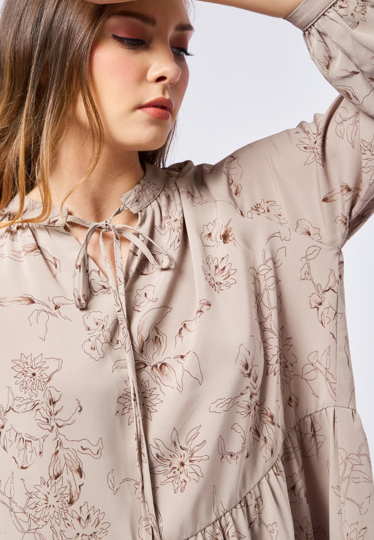Babydoll Printed Tunic