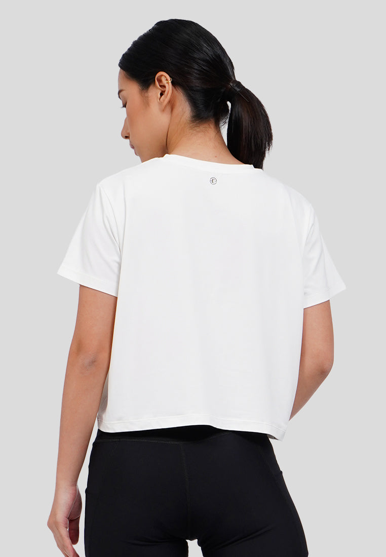 Short Sleeve Active Cropped T-Shirt