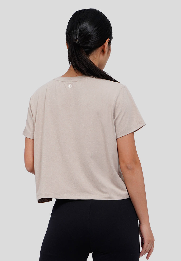 Short Sleeve Active Cropped T-Shirt