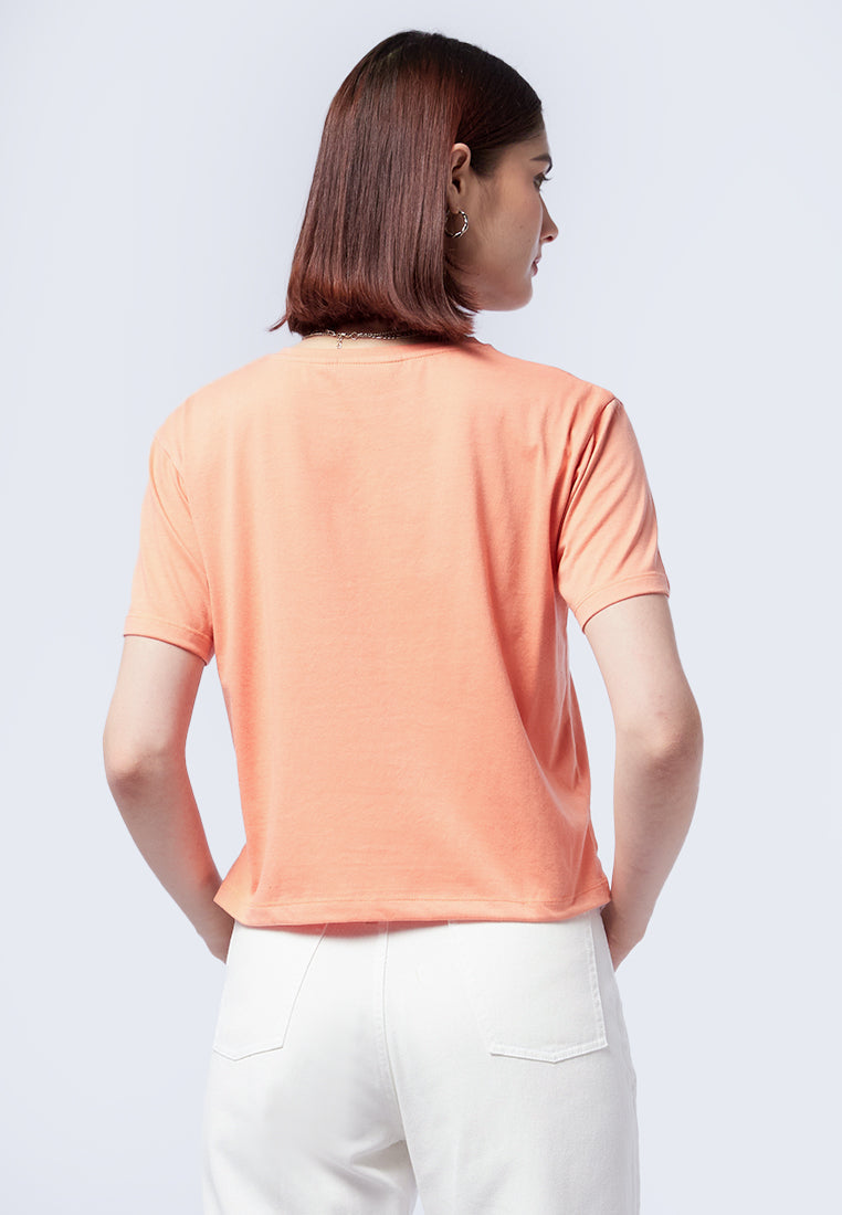 Round Neck Short Sleeve T-Shirt