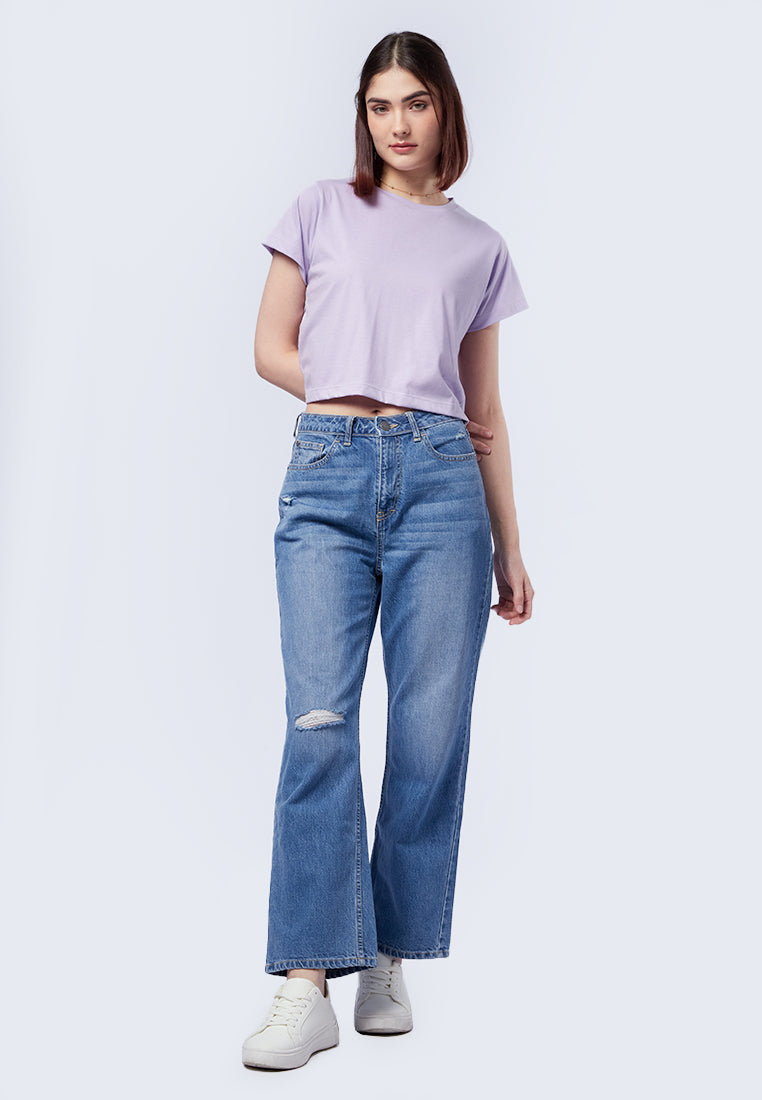 Short Sleeve Crop T-Shirt