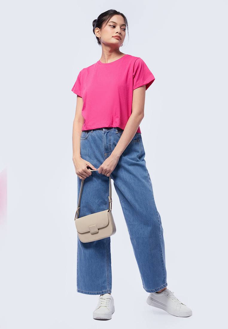 Short Sleeve Cropped T-Shirt