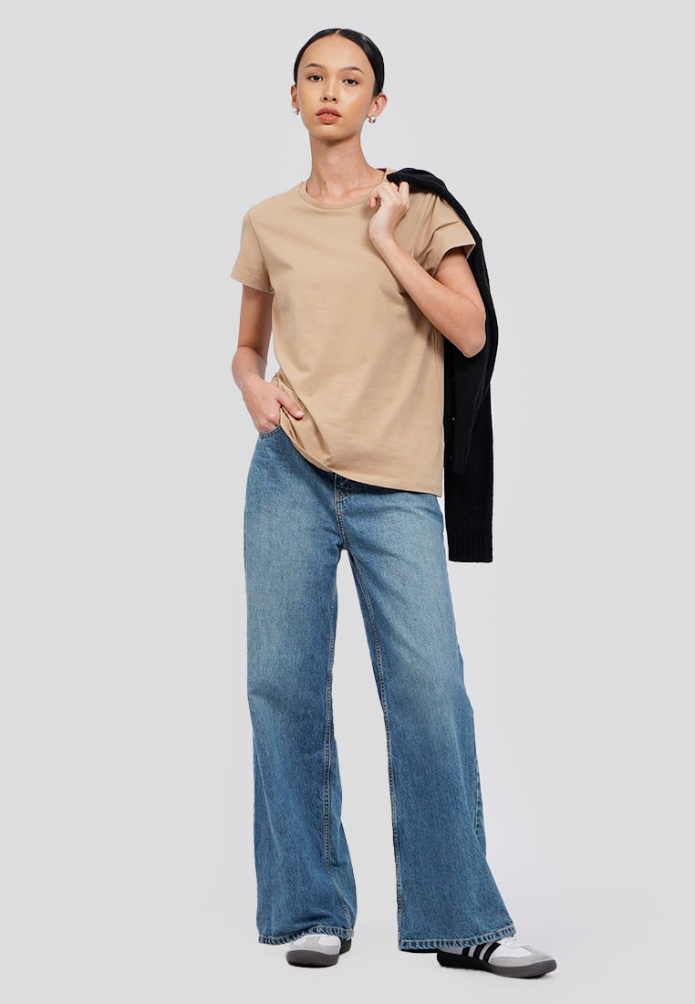Regular Fit Round Neck T-shirt
