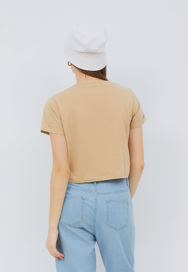 Short Sleeve Cropped T-shirt