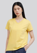 Basic V-Neck Cotton T-Shirt