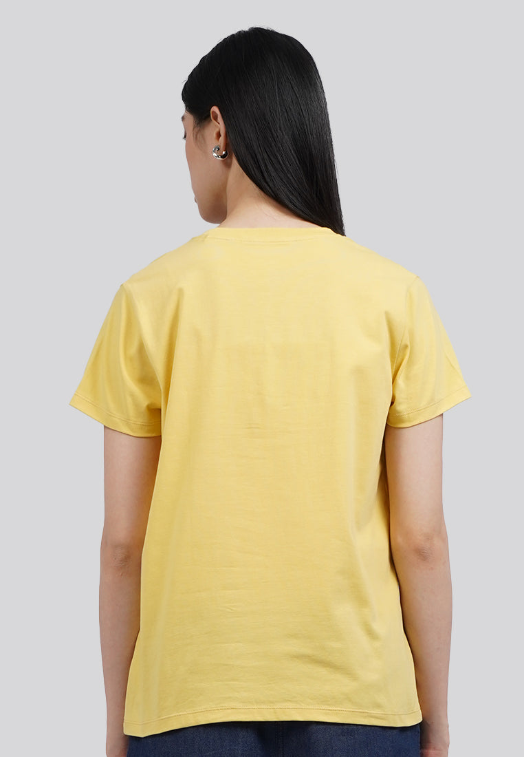 Basic V-Neck Cotton T-Shirt