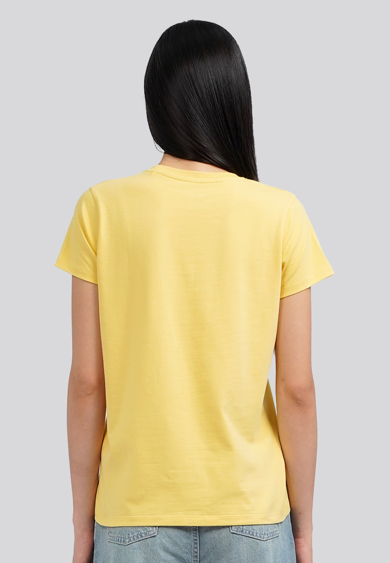Basic V-Neck Cotton T-Shirt