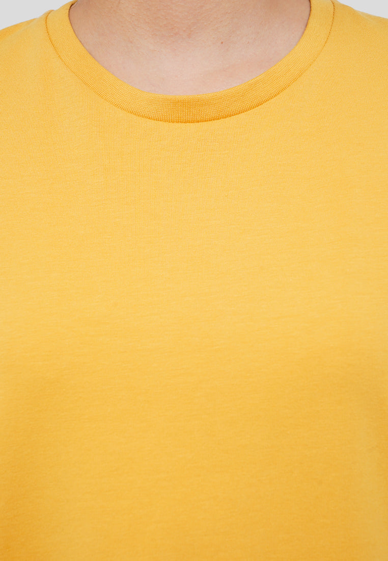 Basic Round Neck Cotton T-Shirt