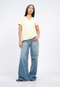 Basic V-Neck Cotton T-Shirt