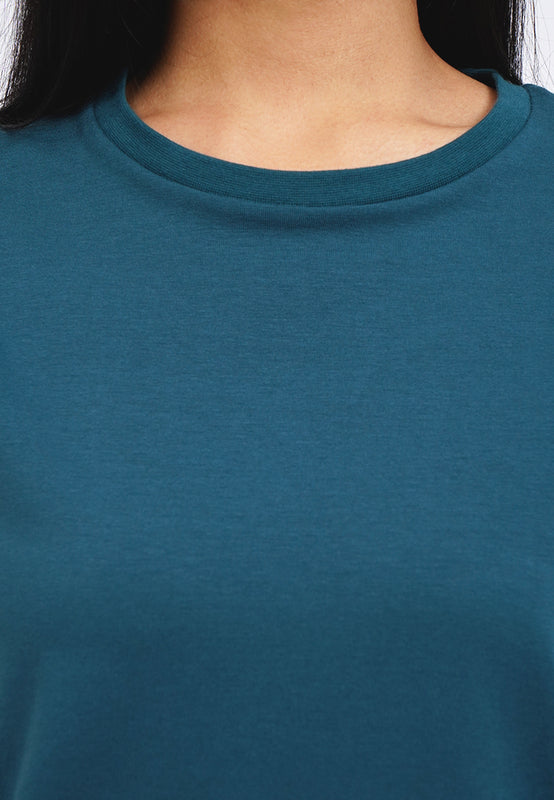Basic Round Neck Cotton T-Shirt