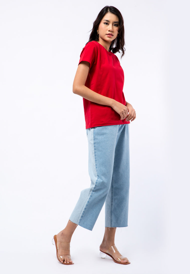 Round Neck Basic T-Shirt