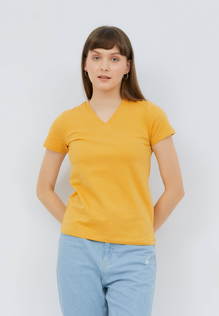 Basic V-neck T-shirt