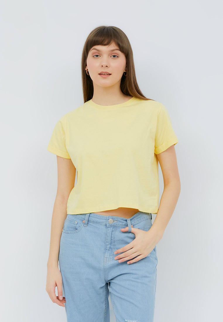 Short Sleeve Cropped T-shirt