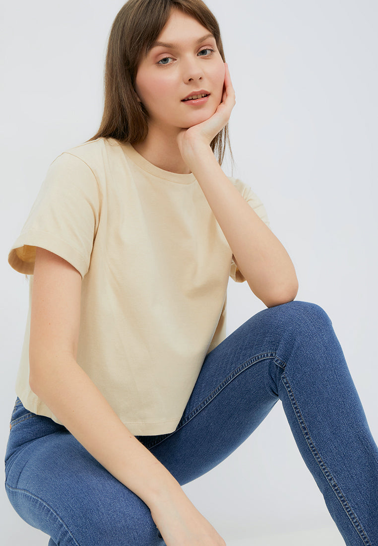 Short Sleeve Cropped T-shirt