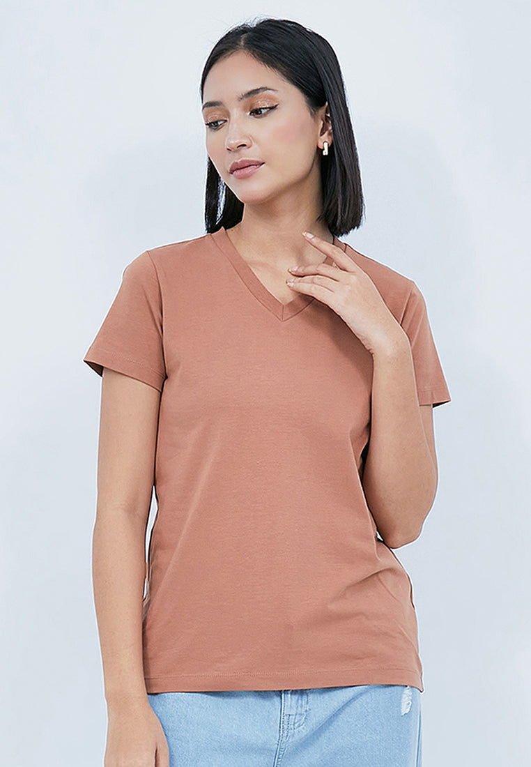 V-neck Basic T-shirt