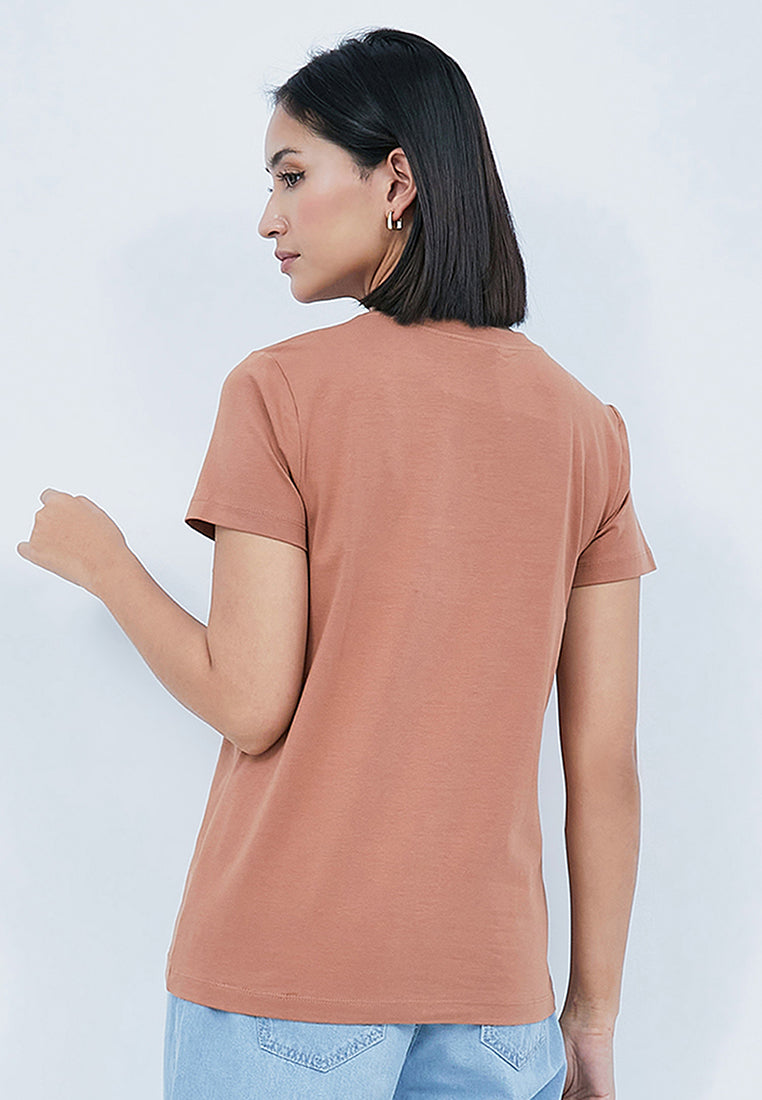 V-neck Basic T-shirt