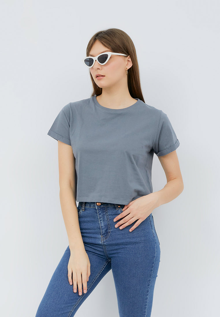 Short Sleeve Cropped T-shirt