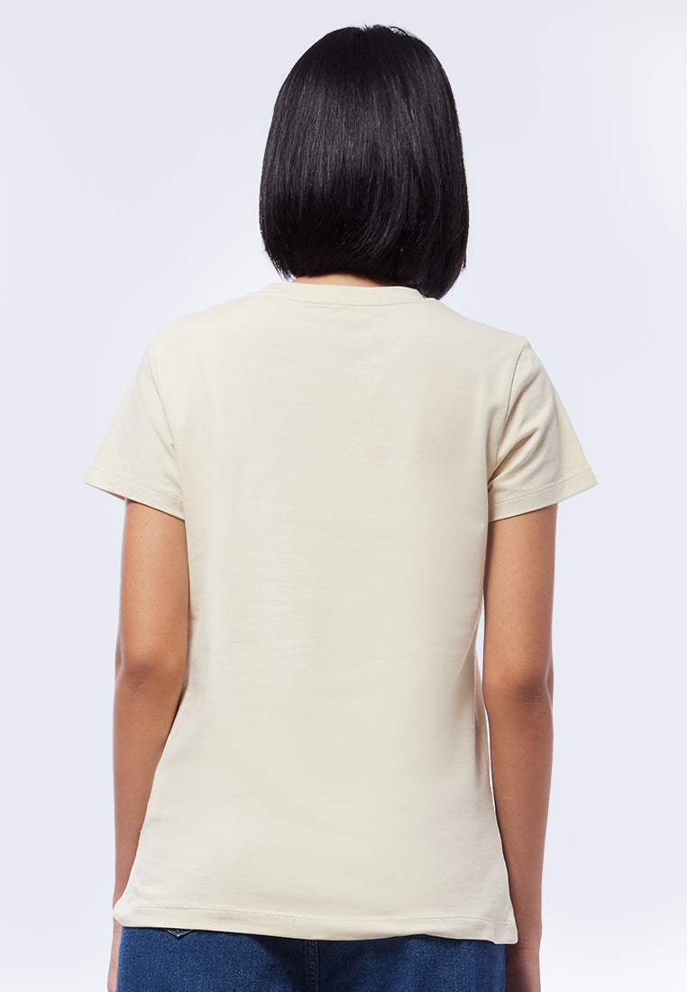 Basic Round Neck Cotton T-Shirt