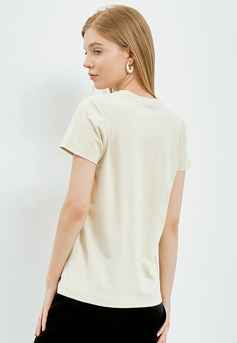Basic V-neck T-shirt